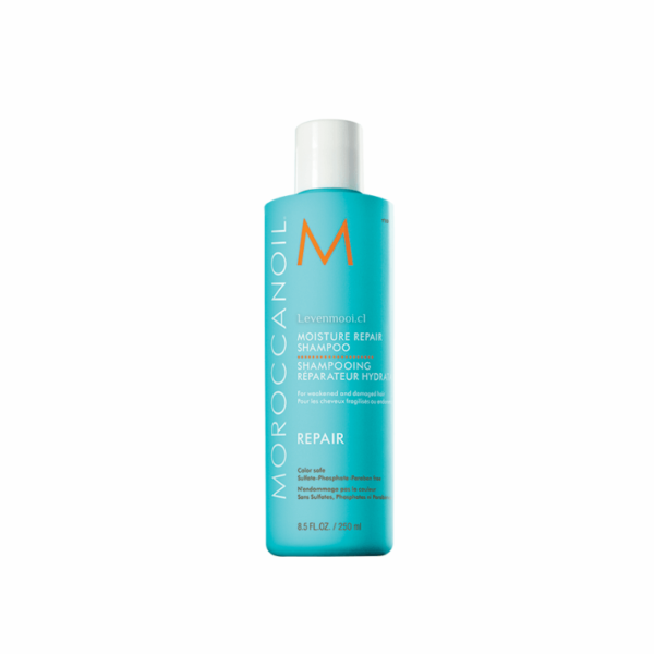 Shampoo repair Moroccanoil de 250ml - Leven.cl Productos para el cabello dañado
