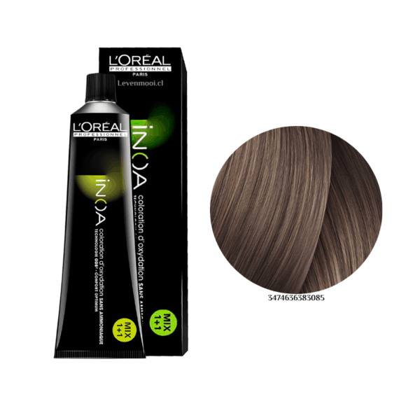 iNOA 8,21 60 gr - Leven.cl Coloración profesional para el cabello