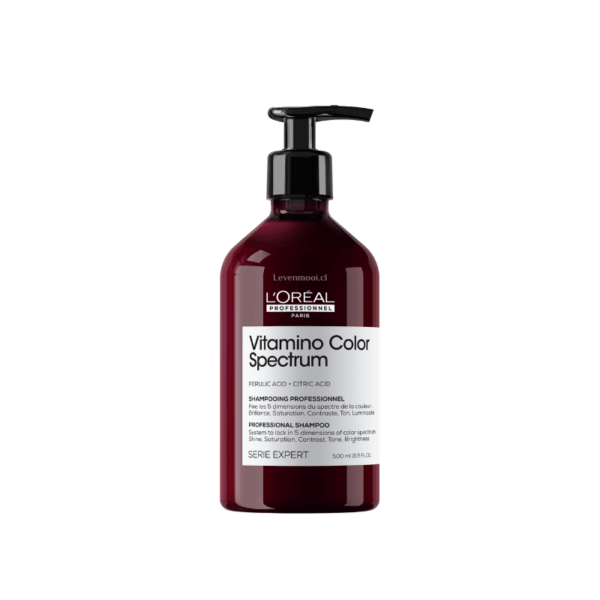 Loreal Shampoo Vitamino Color Spectrum 500ml - Leven.cl Productos profesionales para el cabello